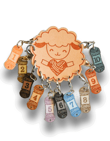 Maschenmarkierer "Schäfchen"